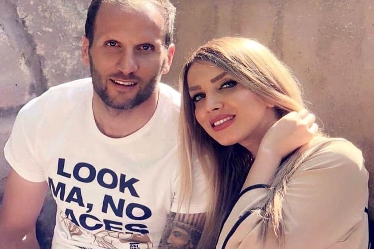 همسرآقای فوتبالیست بی حجاب در فضای مجازی + عکس