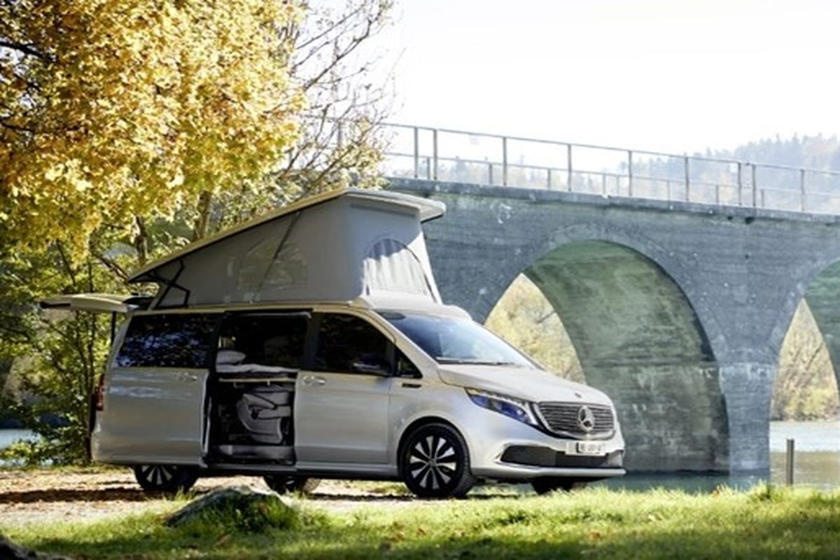 سقف خورشیدی در جدیدترین خودروی برقی مرسدس بنز!