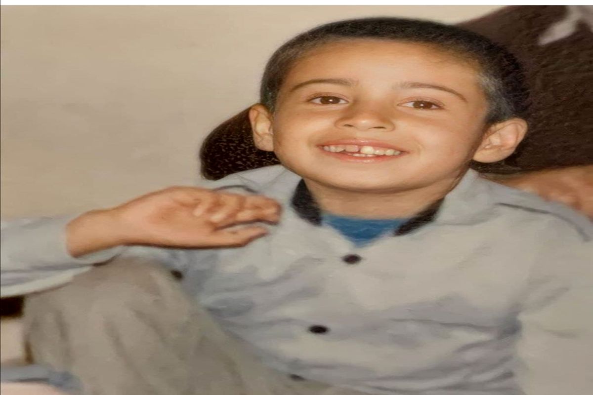 عکس کودکی محسن چاووشی را هیچوقت ندیده بودید!