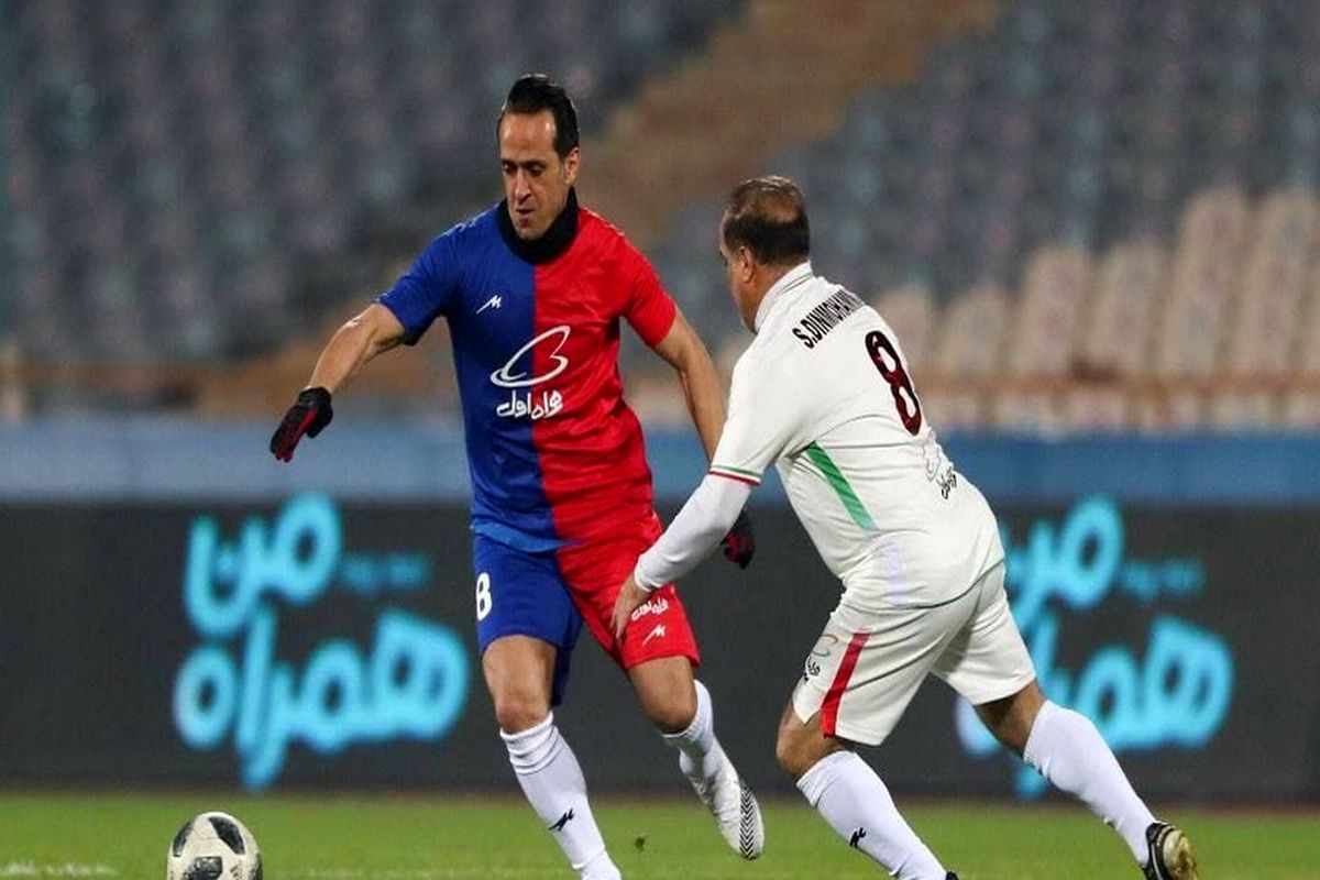 بازی نمادین پیشکسوتان هم جنجال داشت!