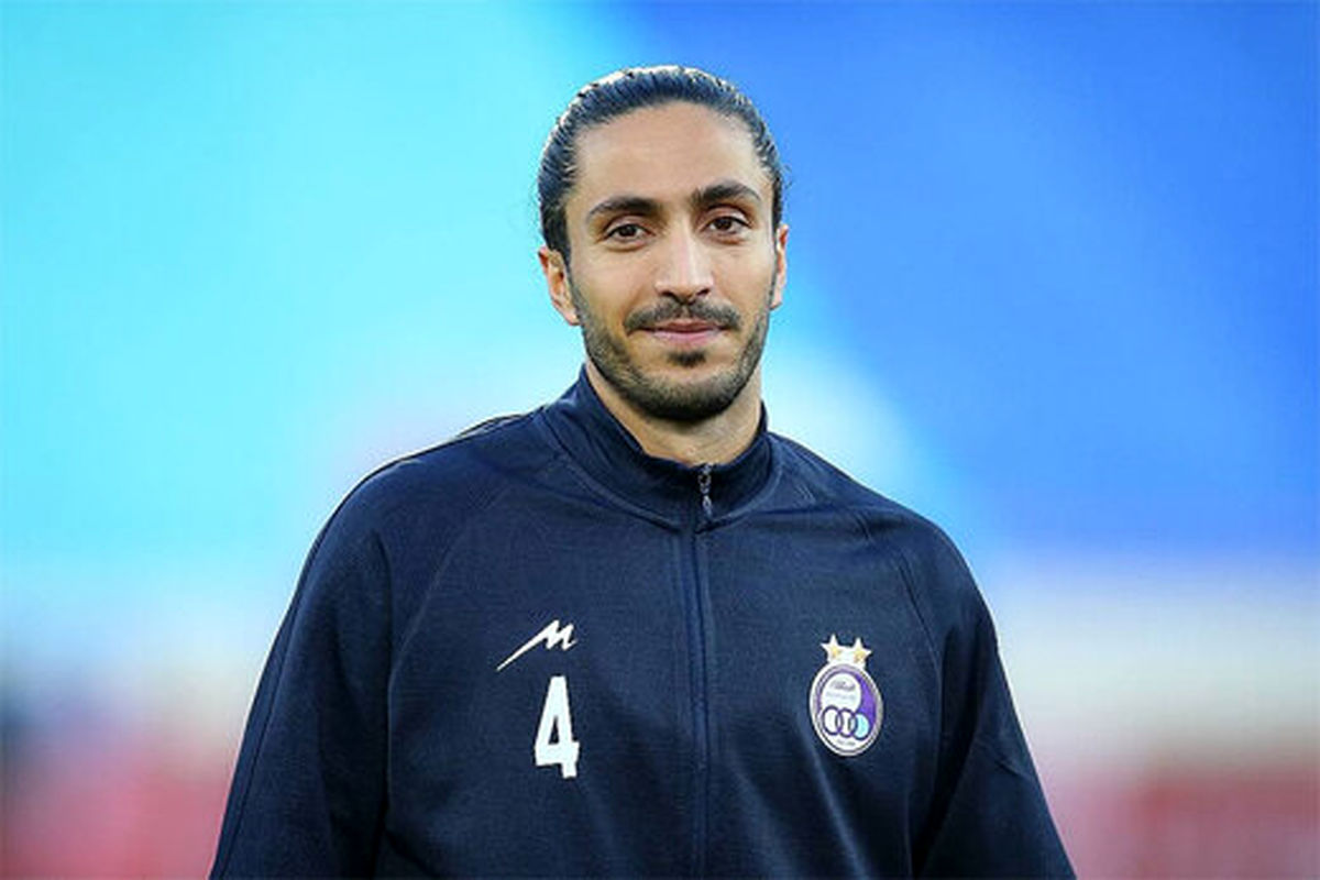 مدافع استقلال افسرده شد