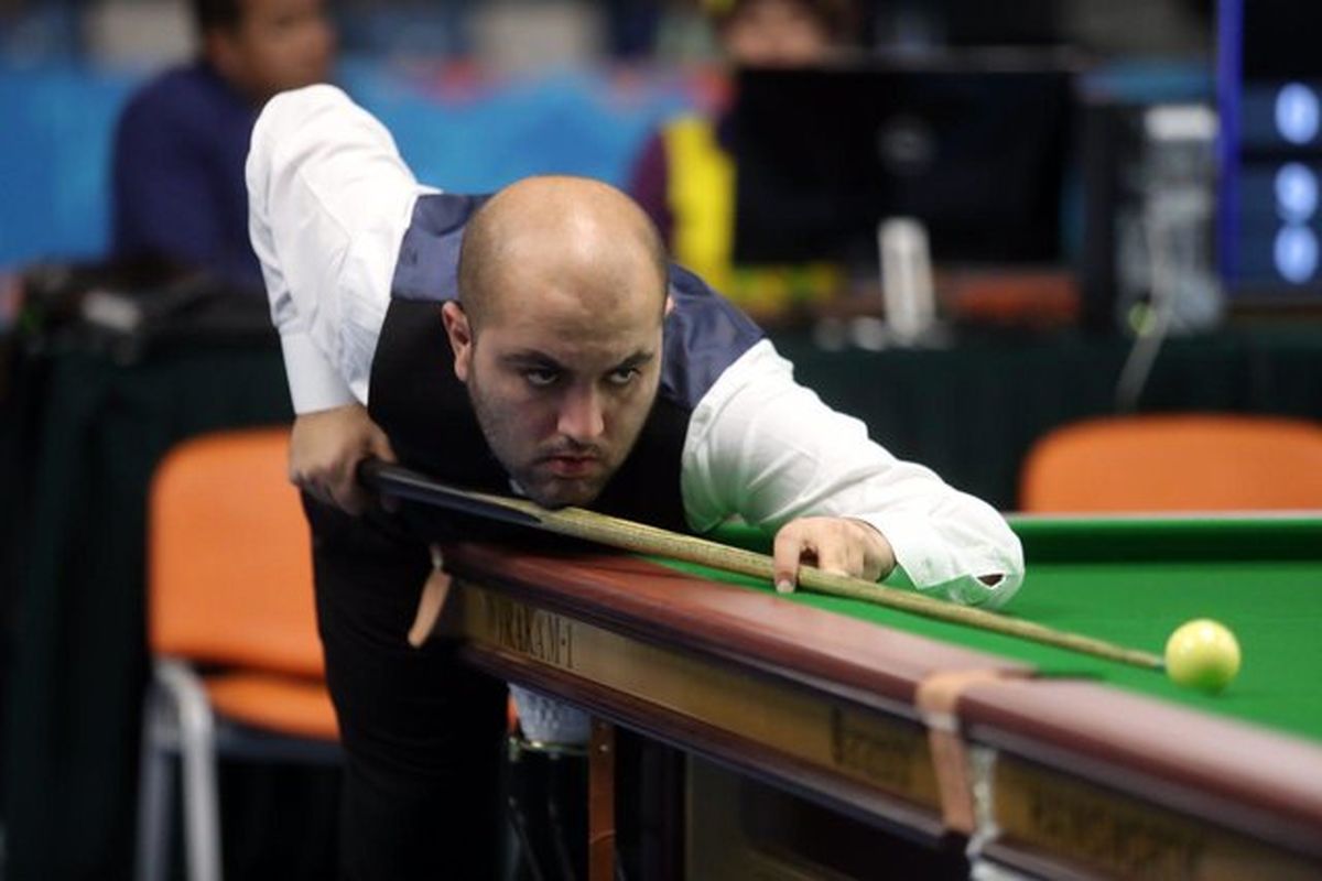 قهرمانی مقتدرانه اسنوکرباز ایرانی در آسیا