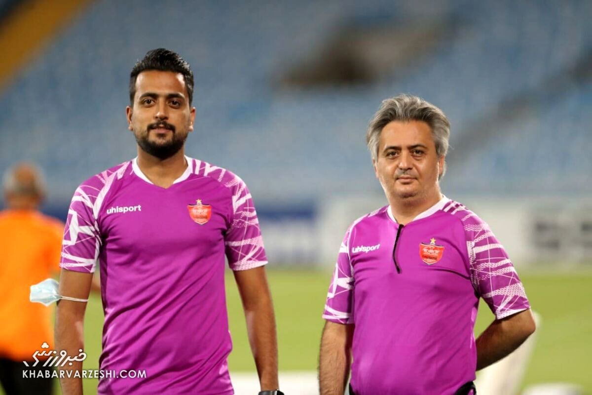 سیدجلال یقه پزشک پرسپولیس را گرفت!