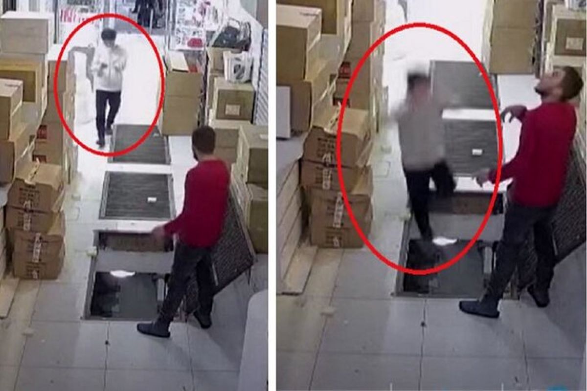 نجات معجزه آسای یک نوجوان بعد از سقوط+فلیم