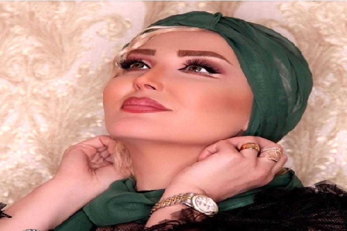 هاله نور در چهره هنرپیشه خوش نقش و نگار!