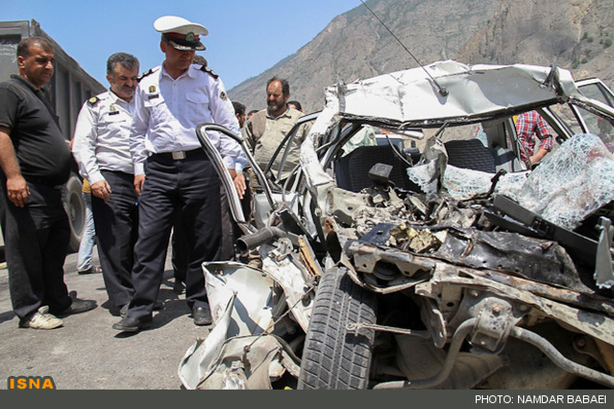 باز هم مچاله شدن پراید!