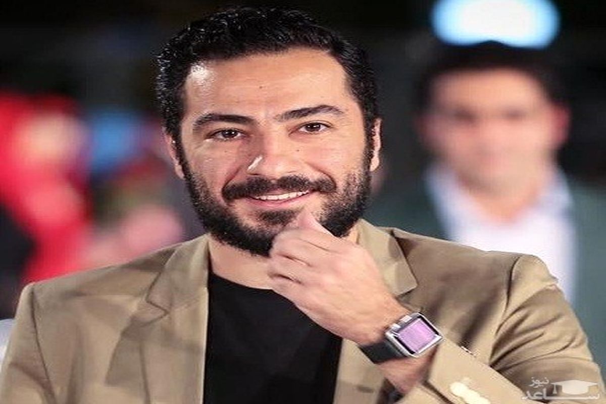 دختر غریبه نوید محمدزاده را بغل کرد + عکس