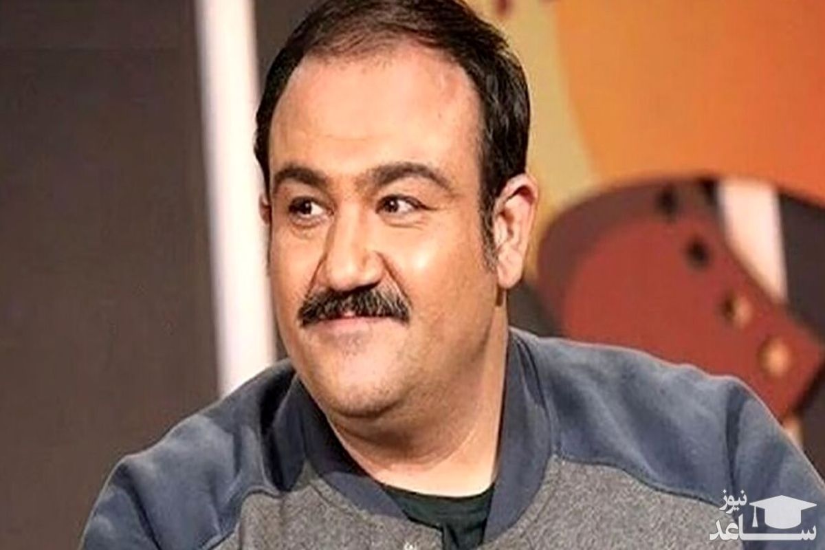 مهران غفوریان با پاپیون در لباس گارسونی + عکس