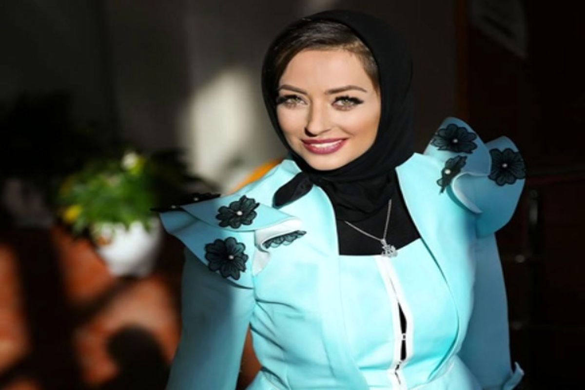 نفیسه روشن در دل کوه + عکس