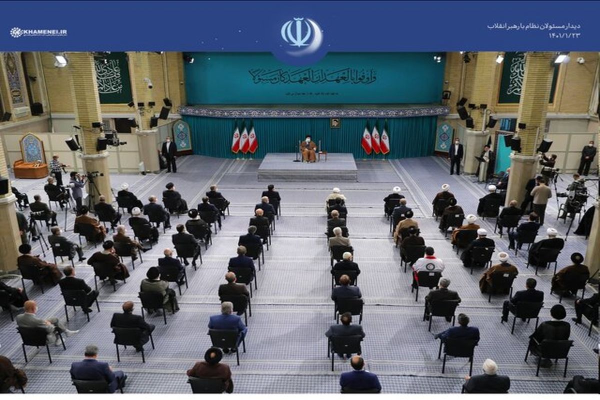 دیدار مسئولان نظام با رهبر انقلاب