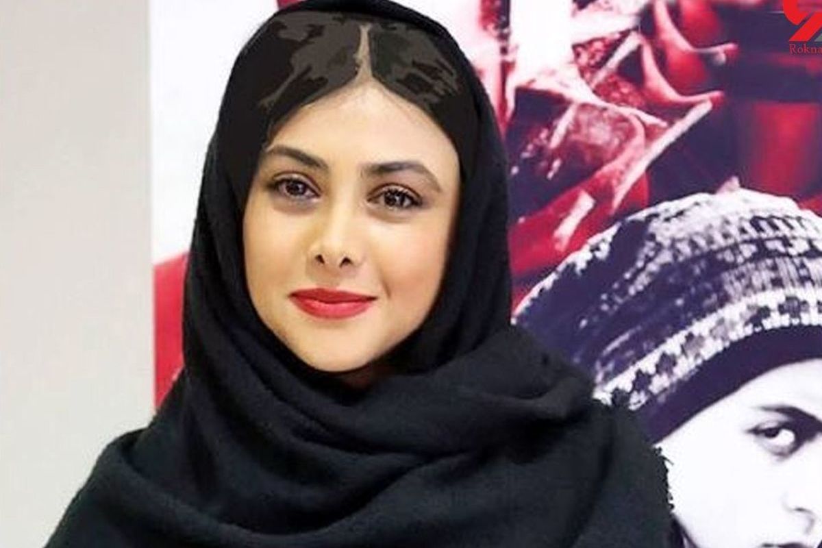 آرایش جدید آزاده صمدی به مد روز