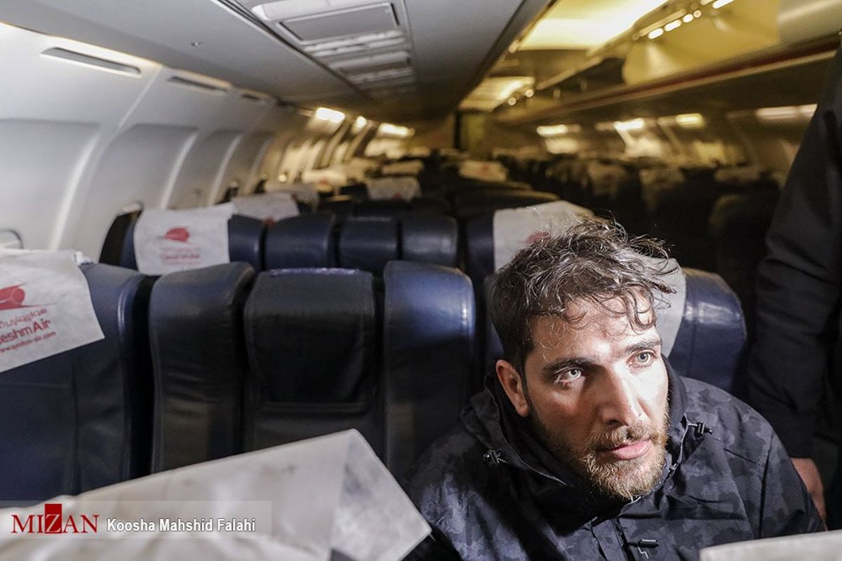 بازداشت حسن فیروزی در حین فرار