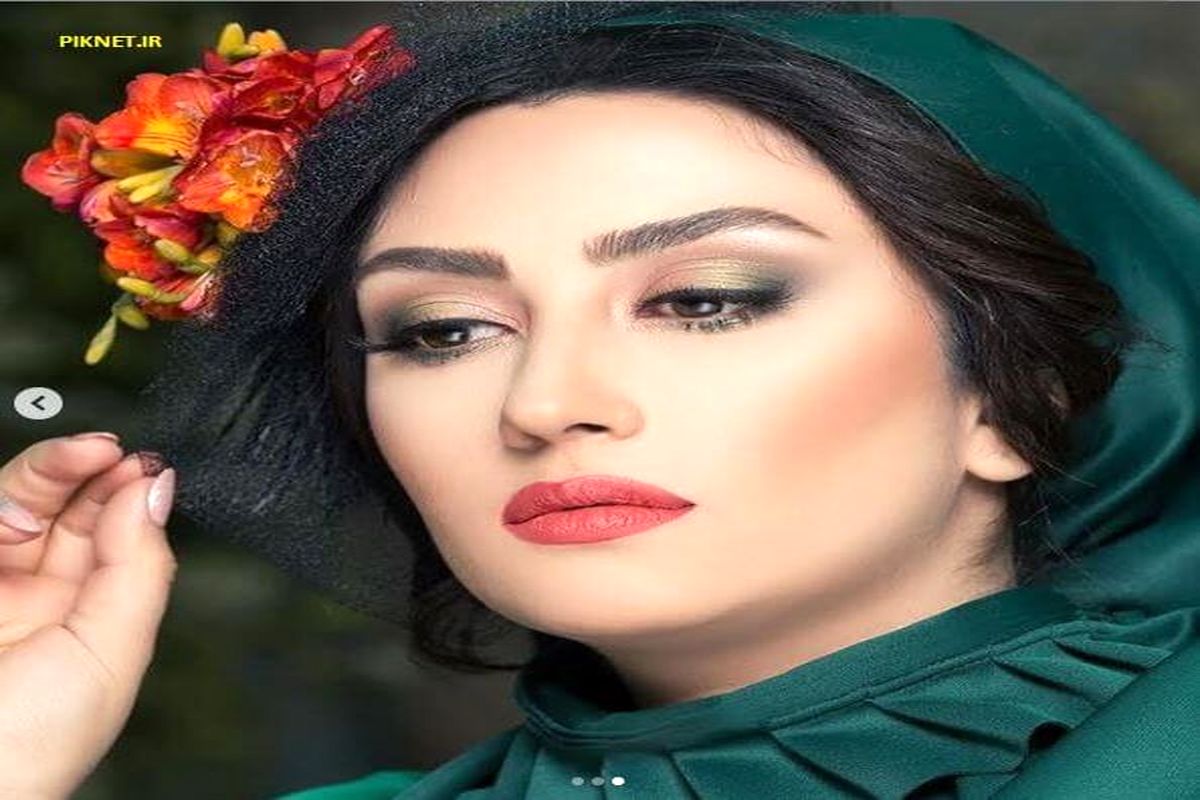 الهام طهموری با تم پرتقالی جذاب