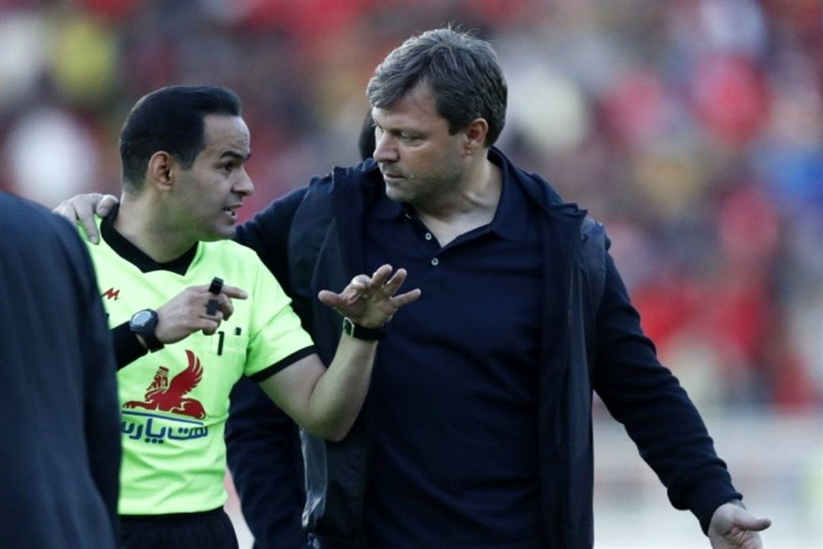 توضیحات داور بازی تراکتور &#۸۲۱۱; پرسپولیس درباره جنجال تبریز