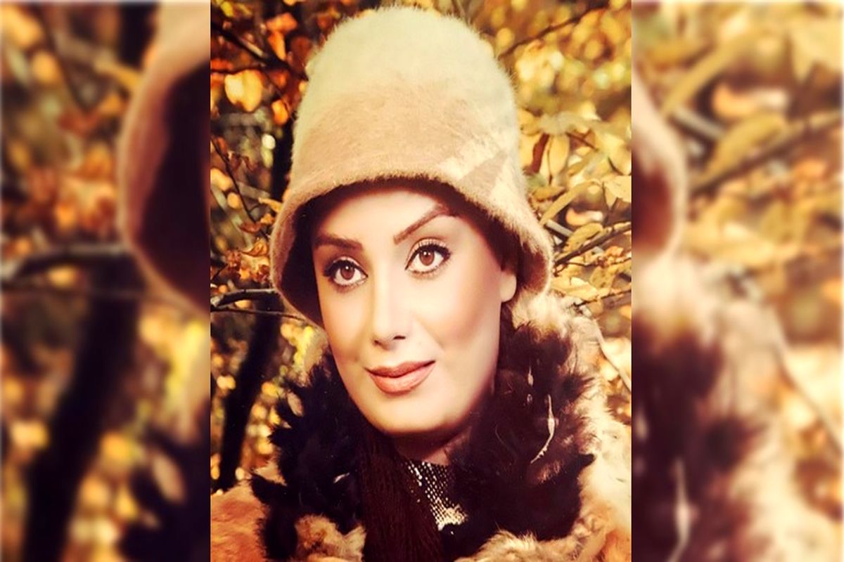 ست زیبای صبا راد با طبیعت