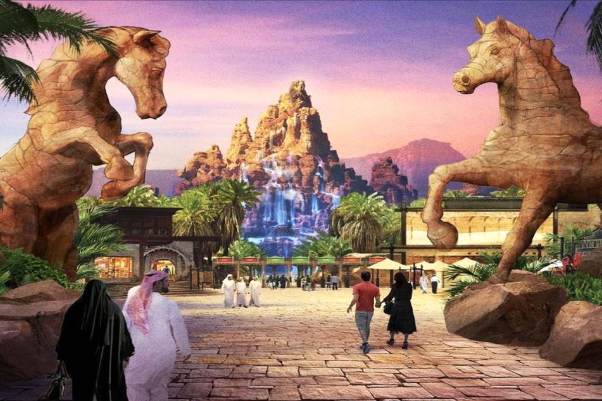 نخستین پارک آبی مختلط در عربستان