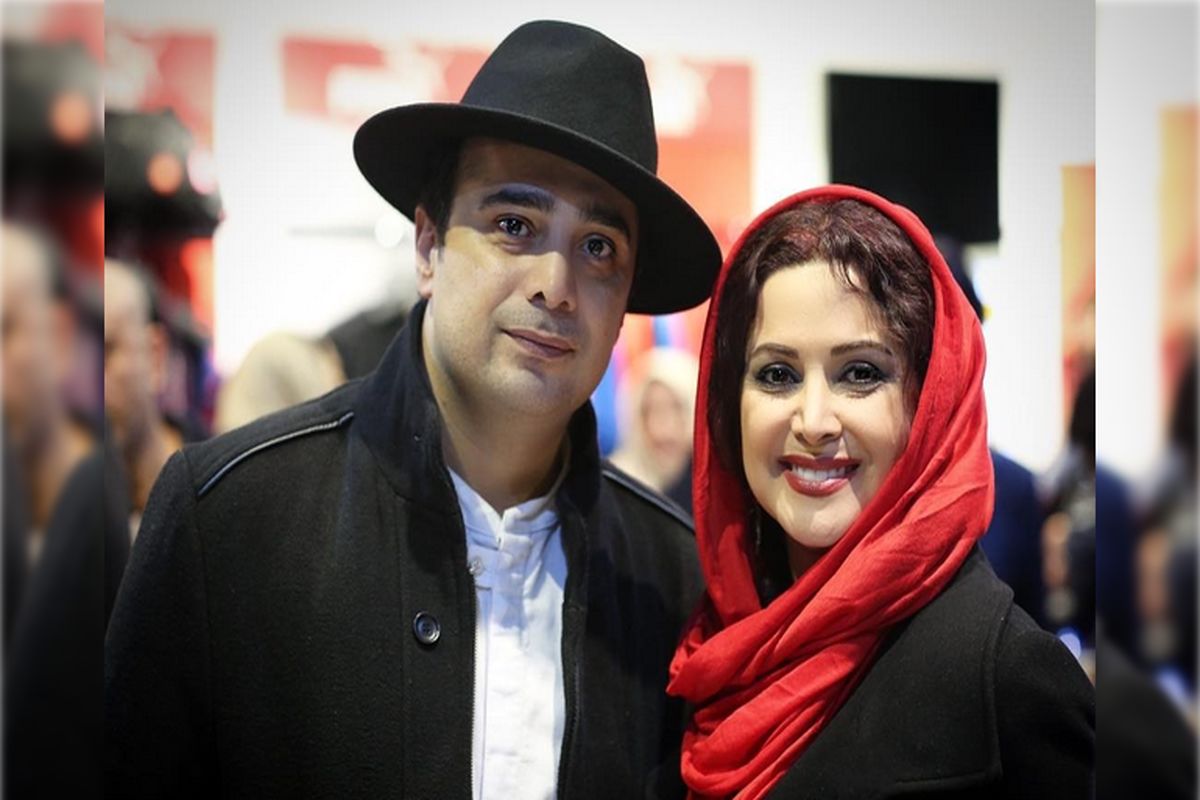 خواهر و برادر هنرمند در اتاق استراحت