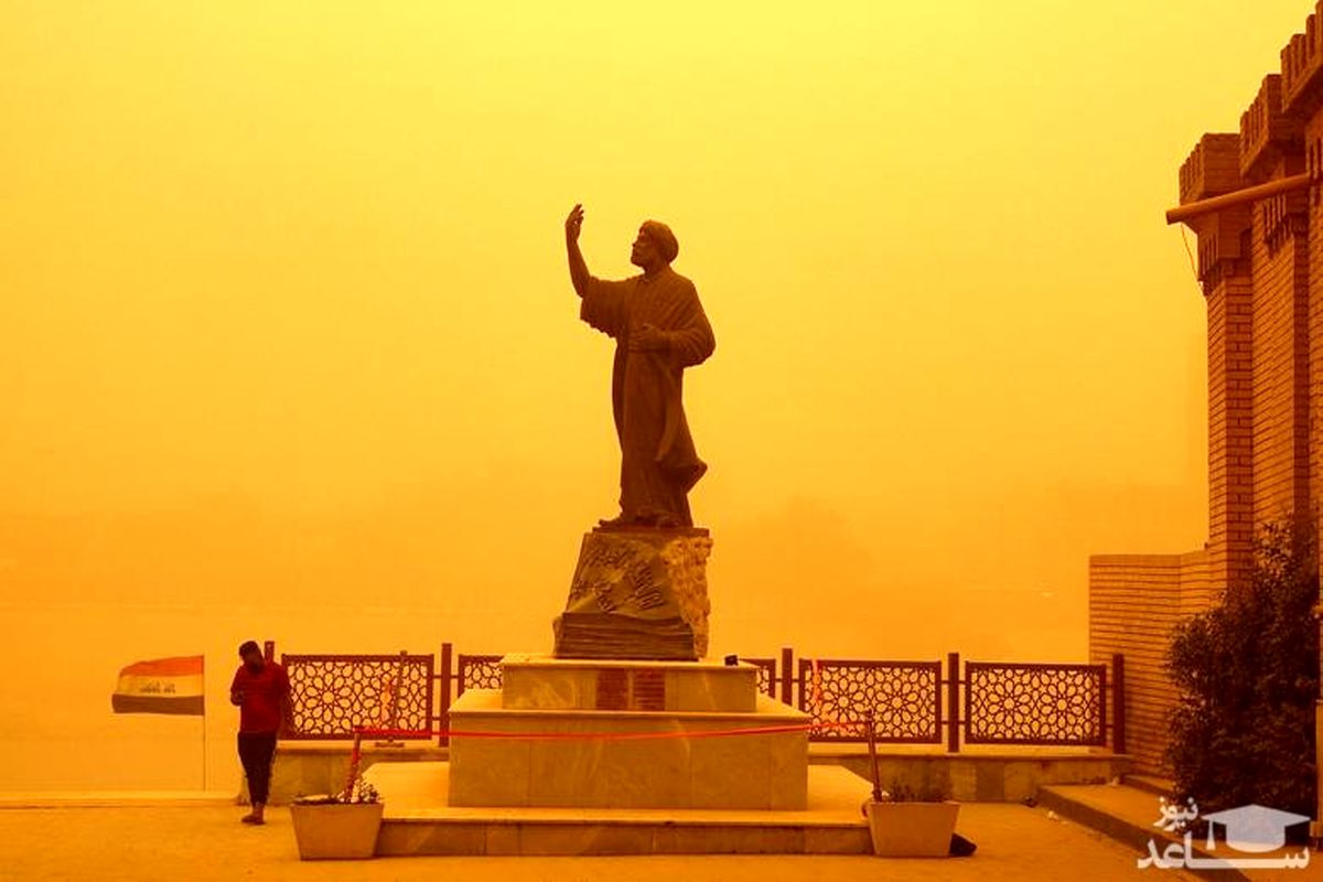 تصاویر توفان گرد و خاک در عراق