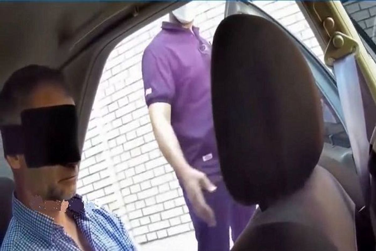 فیلم بازداشت جاسوس انگلیسی