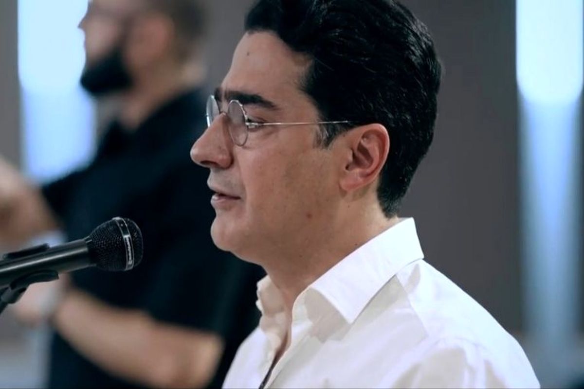 اکت همایون با دیدن تصویر پدر