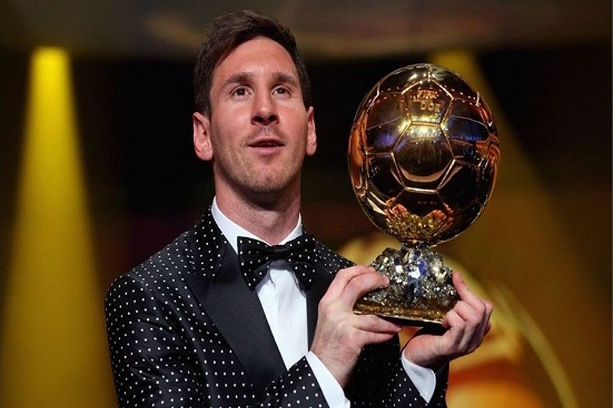 برنده توپ طلا توسط مسی مشخص شد