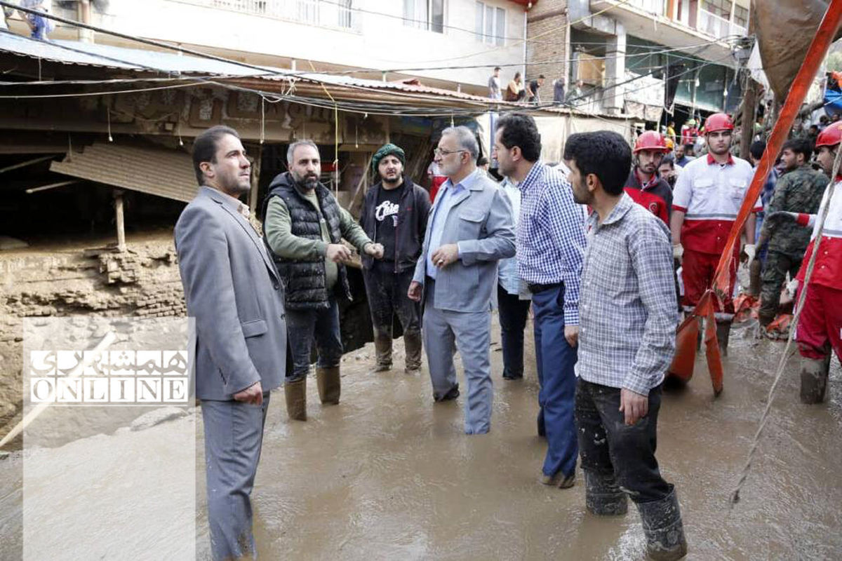 سوژه شدن استایل آقای شهردار در امام‌زاده داوود !