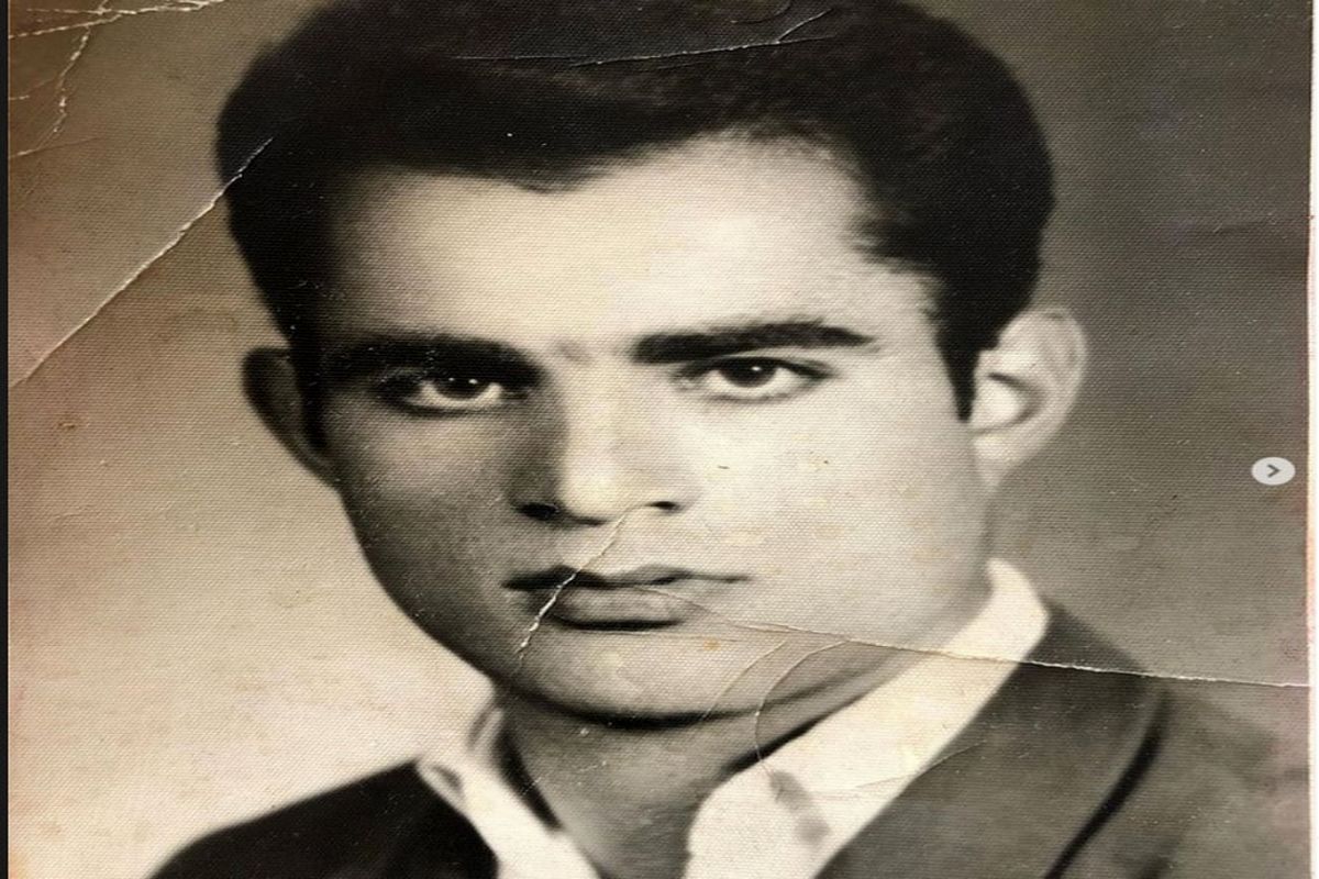 عکس کمتر دیده شده از یک بازیگر خوشتیپ