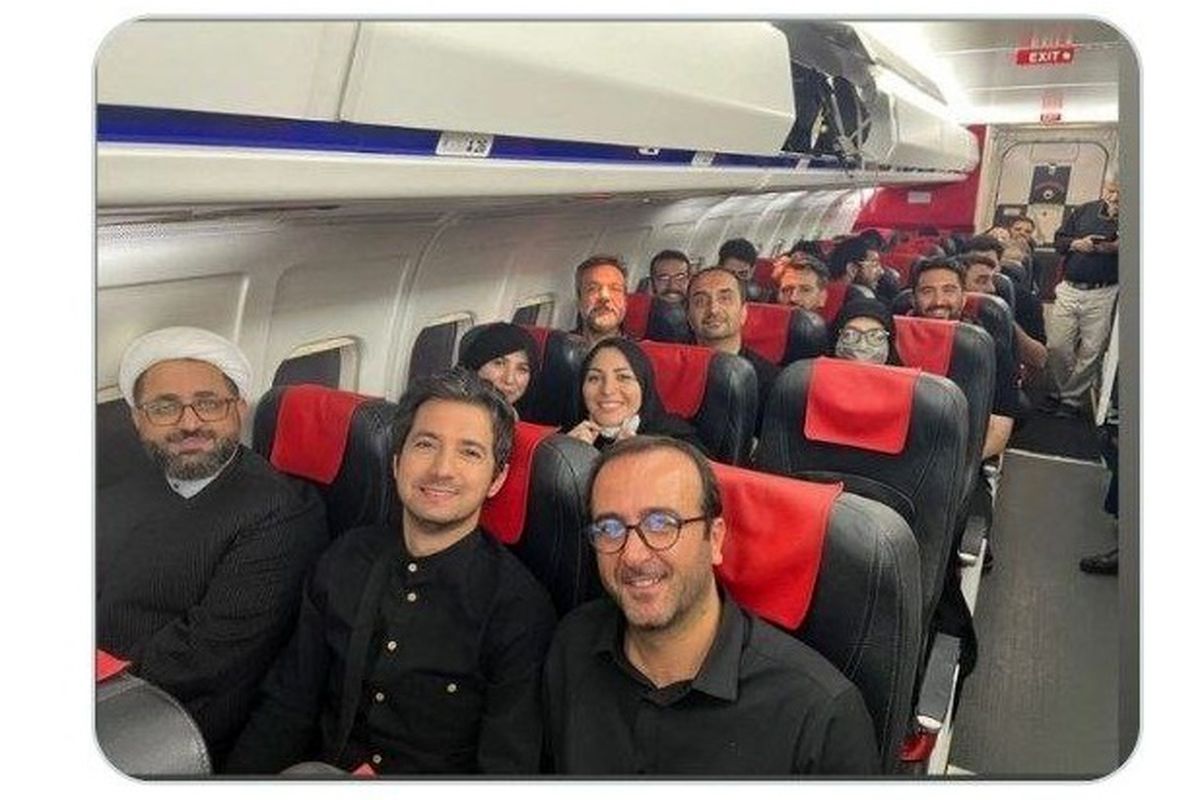 چهره های معروف صدا و سیما پیش به سوی کربلا