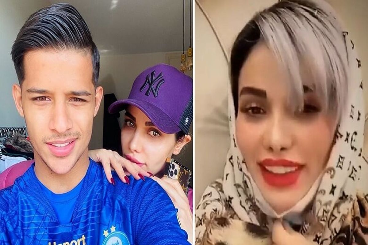 عکس ستاره معصومی با قائدی کوچک