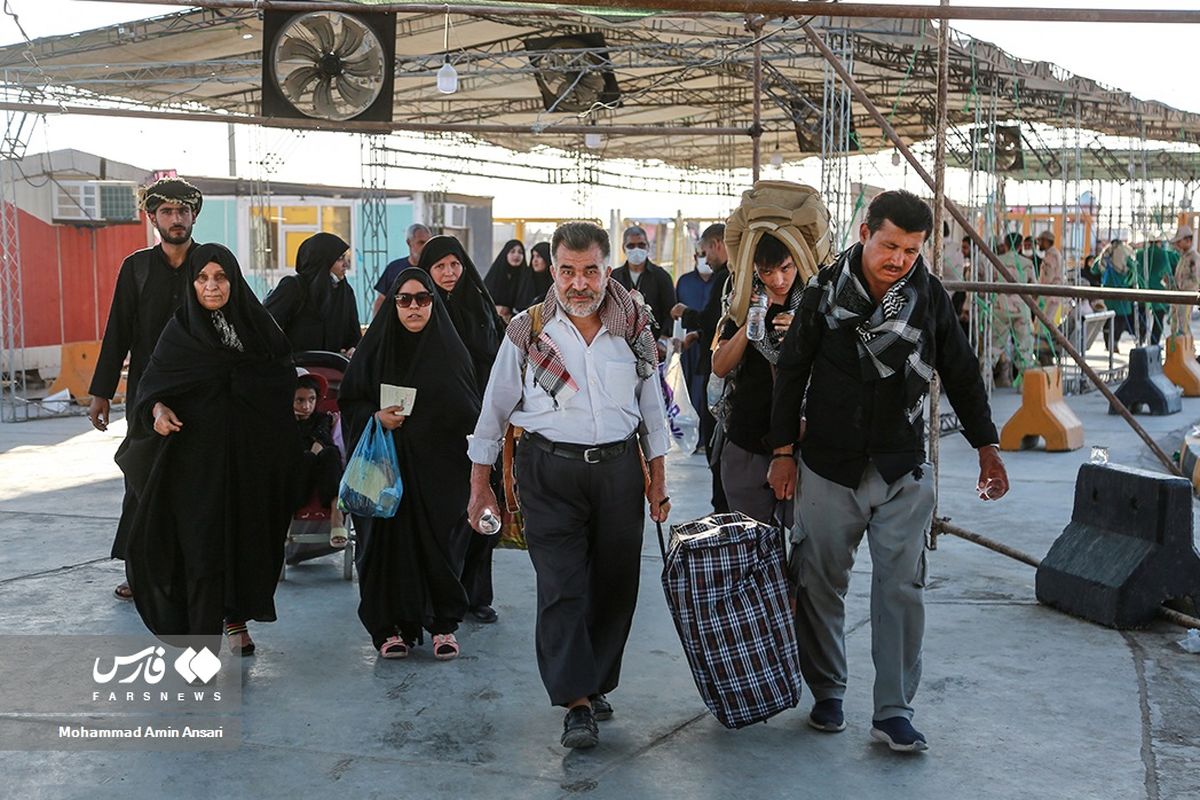 آخرین وضعیت مرزهای ششگانه زیارت اربعین