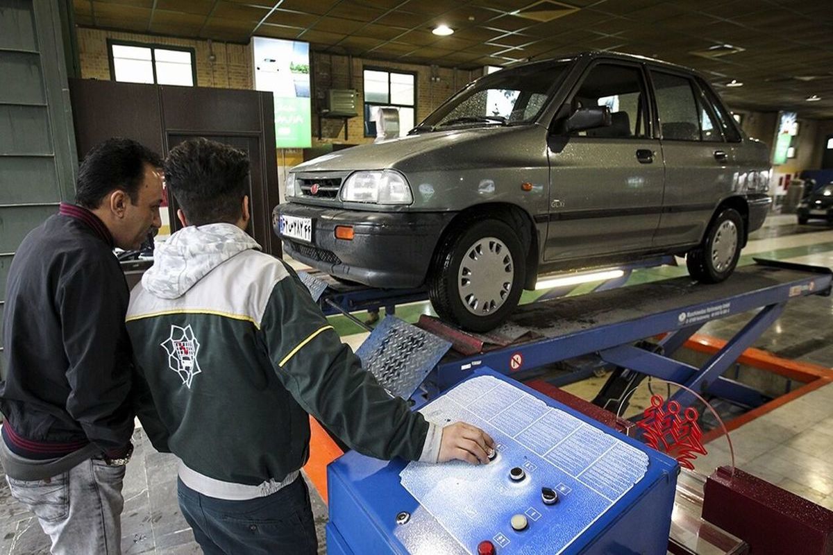 امکان معاینه فنی خودرو حتی ۱۳ فروردین