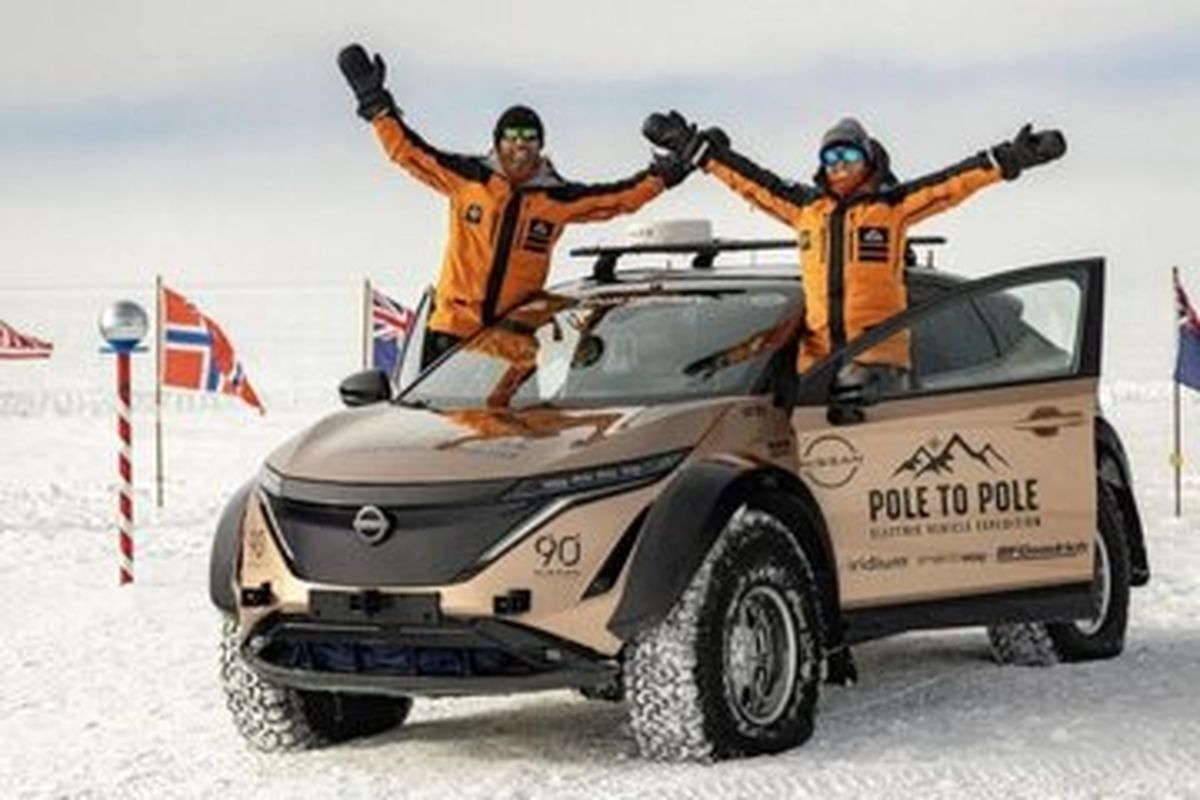 خودرو نیسان آریا تاریخ‌ ساز شد + عکس