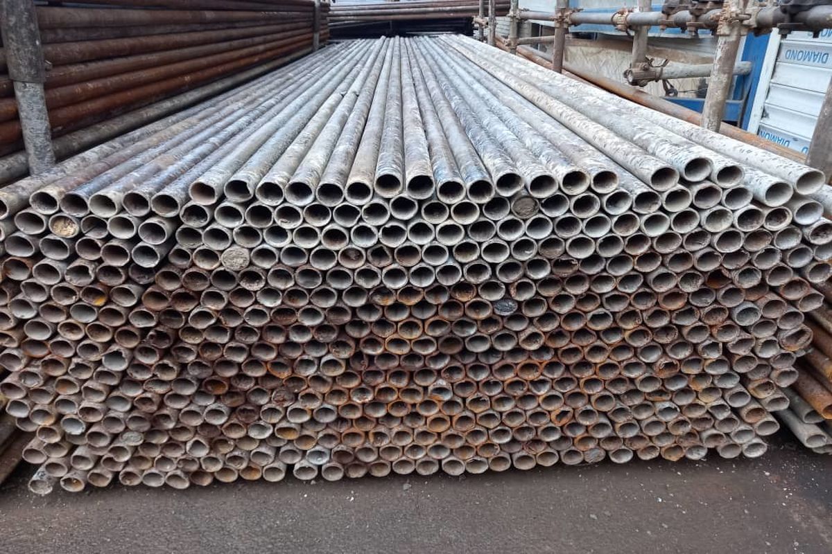 قیمت لوله فلزی اندکی تغییر کرد / جدول قیمت انواع داربستی