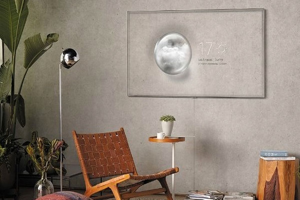 ساخت عجیب ترین تلویزیون جهان / این تلویزیون نامرئی است