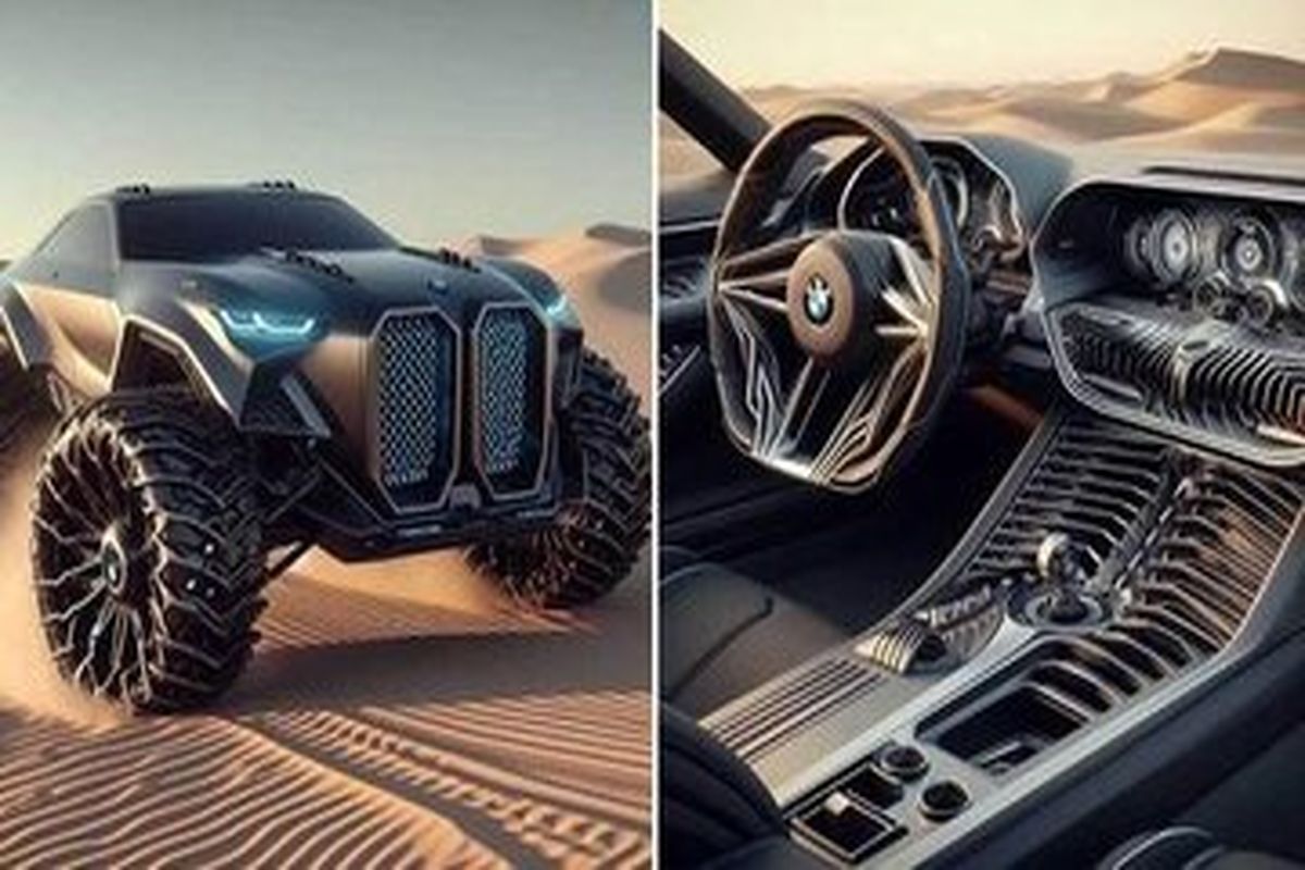 تصاویر / آخر الزمان «بی‌ ام‌ و»