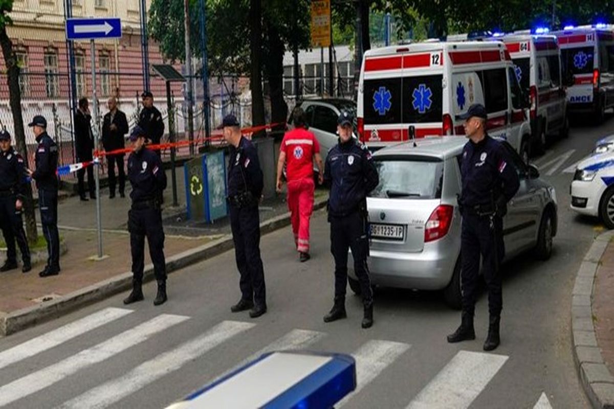 تیراندازی مدرسه‌ای در صربستان یک کشته و چند زخمی برجا گذاشت