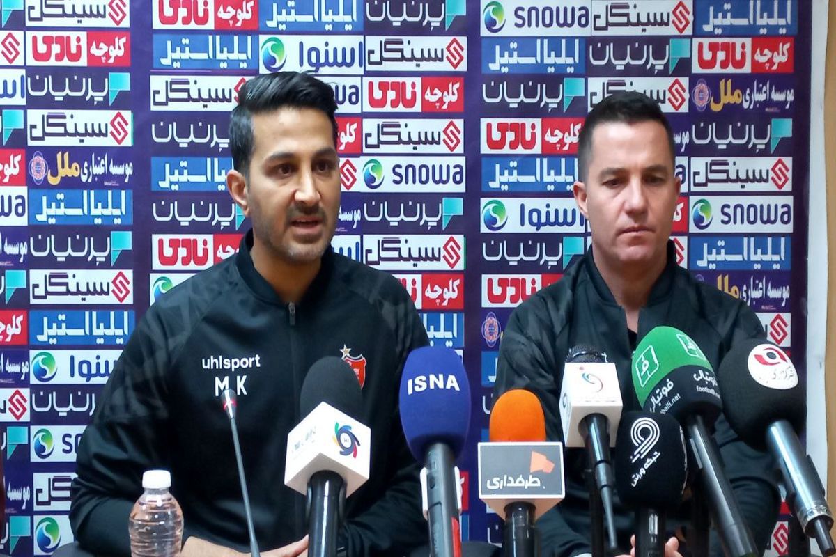 مربی پرسپولیس: تبانی؟ پیکان بیشتر از همه دوست دارد ما را ببرد