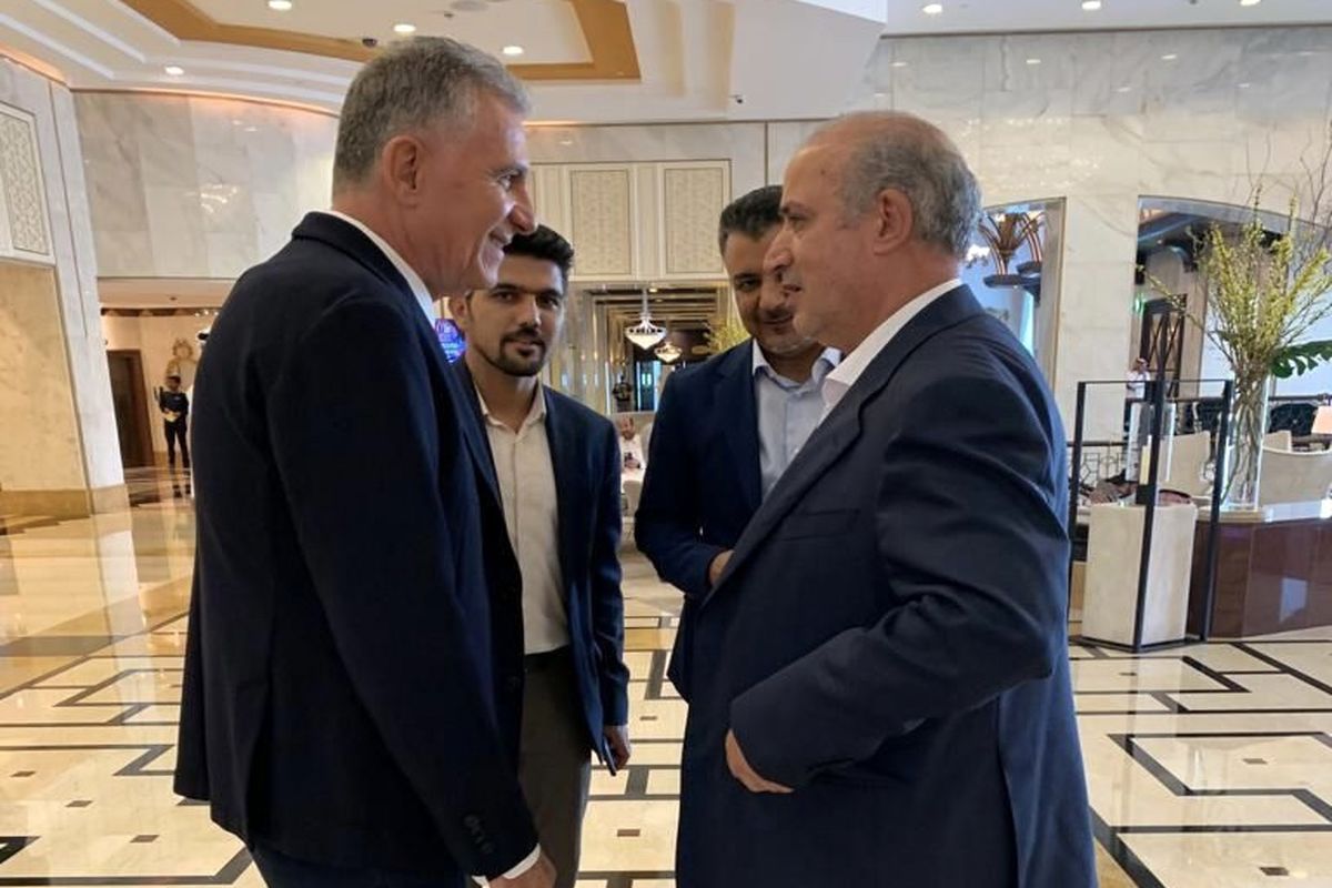 تنها ملاقاتی کیروش از ایران در قطر