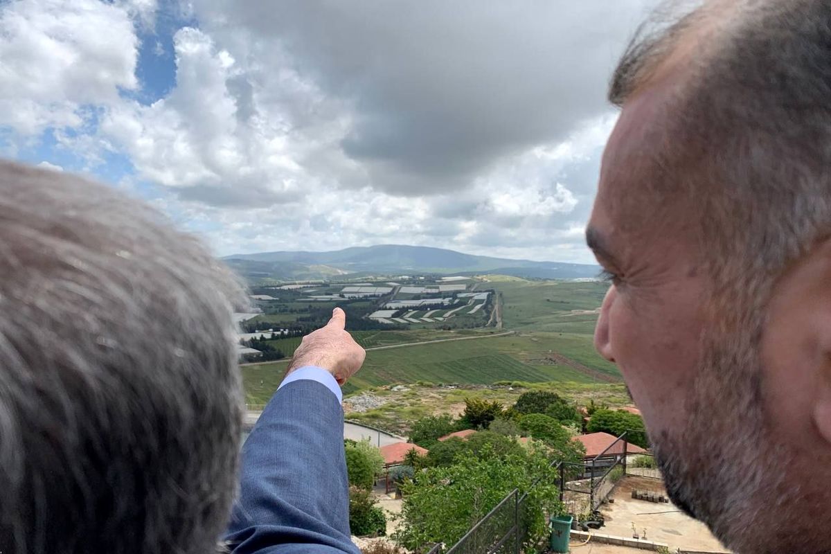 حضور امیرعبداللهیان در مرز لبنان با فلسطین اشغالی