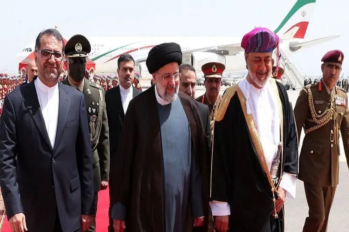 سلطان عمان وارد تهران شد