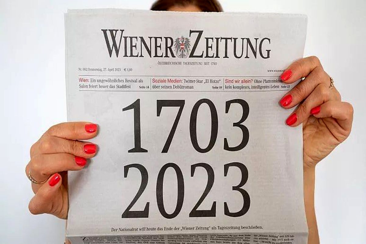 قدیمی ترین روزنامه جهان هم از نفس افتاد