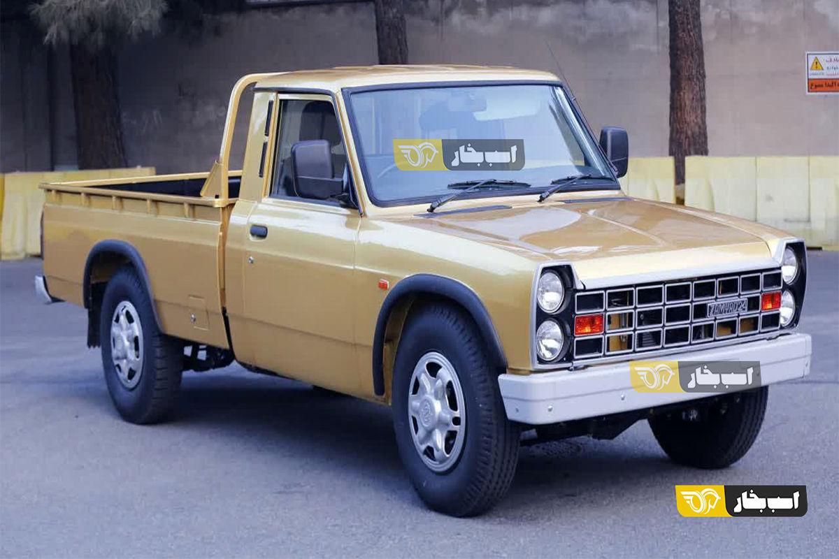 ببینید/ نیسان وانت طلایی در آفریقا