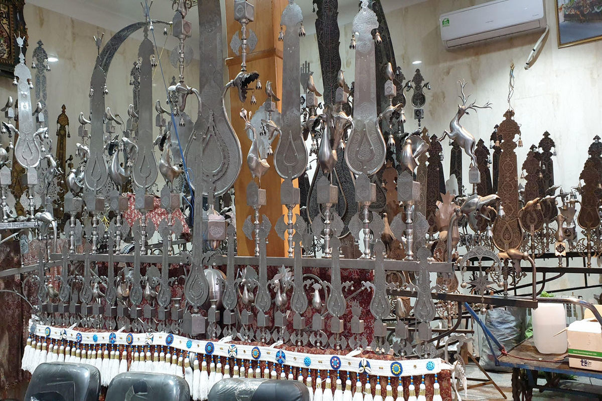 لوازم عزاداری هم گران شد