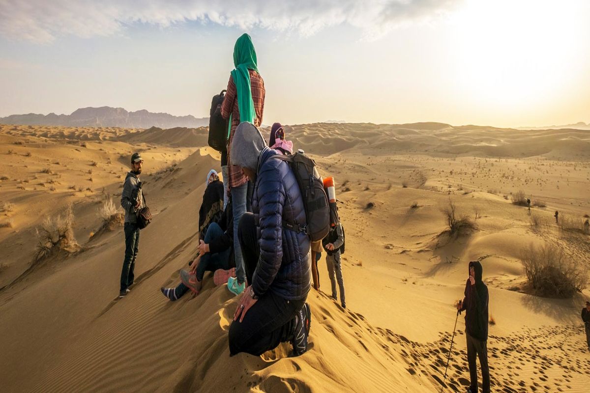 جوان گمشده در ریگ جن مرگ را به چشم دید