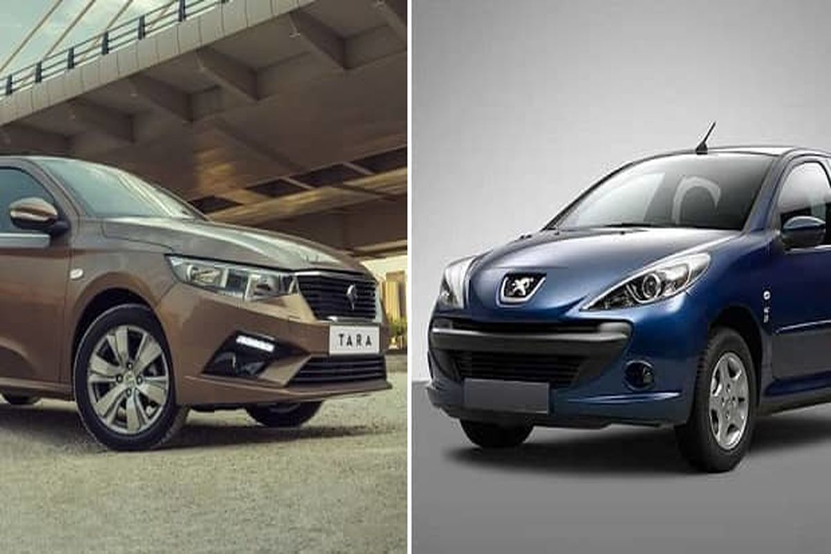 کاهش بی سابقه قیمت تارا و پژو ۲۰۷
