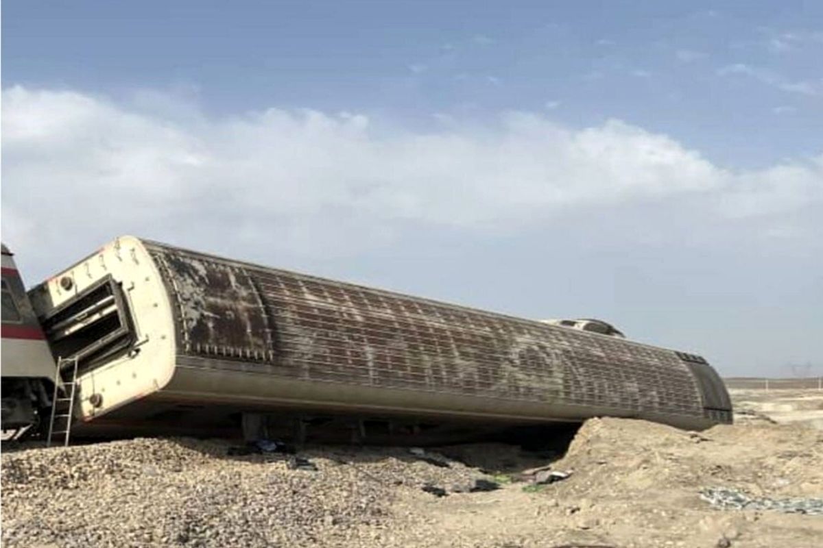 آخرین جزییات از سانحه خروج قطار مسافربری از ریل