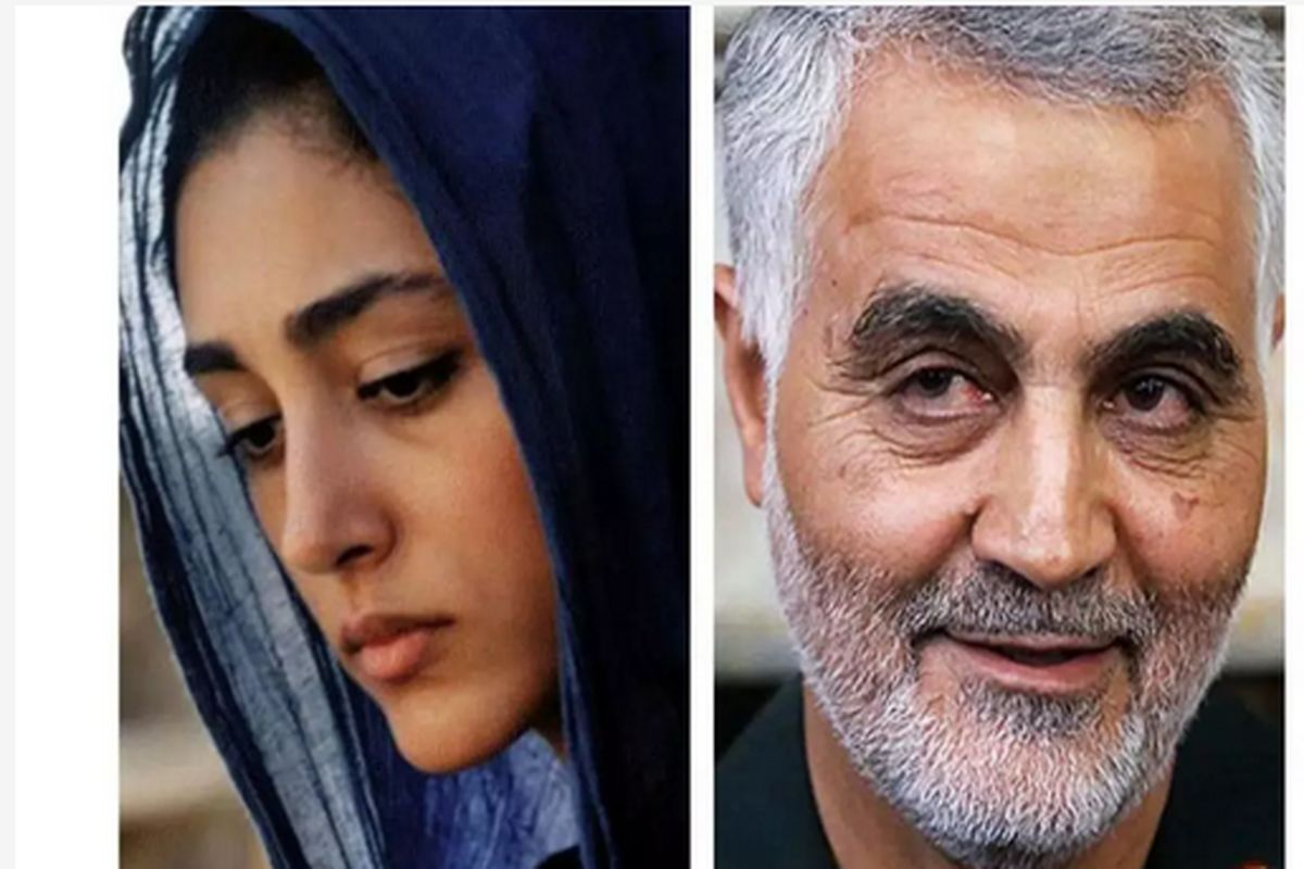 غوغایی که گفتگوی سردار سلیمانی با گلشیفته به پا کرد