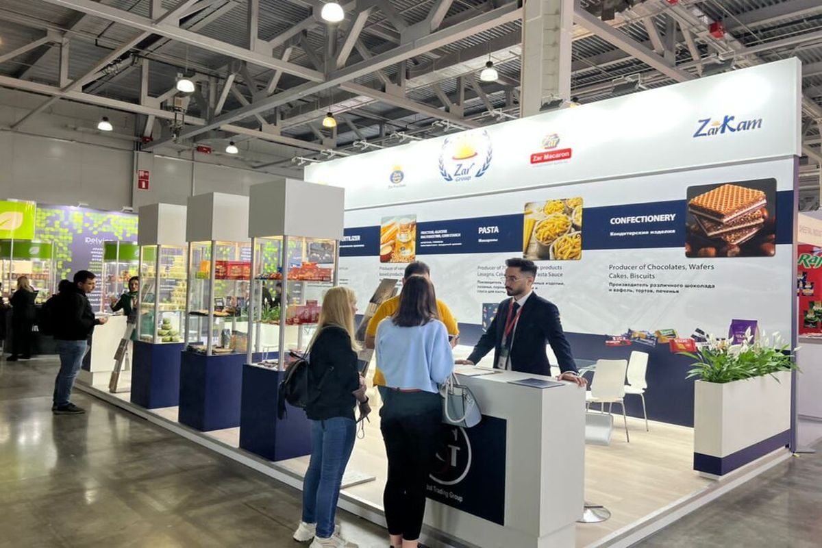 حضور پررنگ ایران در نمایشگاه مواد غذایی روسیه