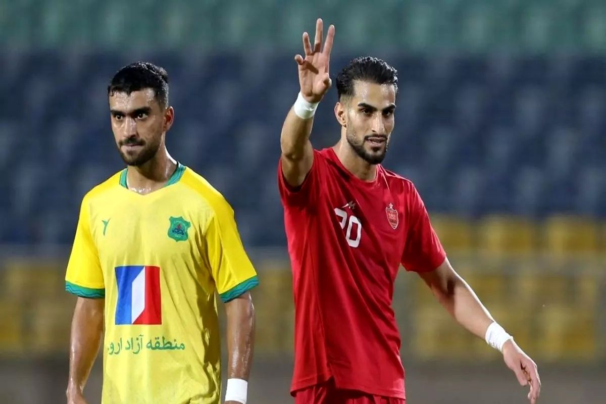 پرسپولیس در صدر، نفت آبادان چهارم!