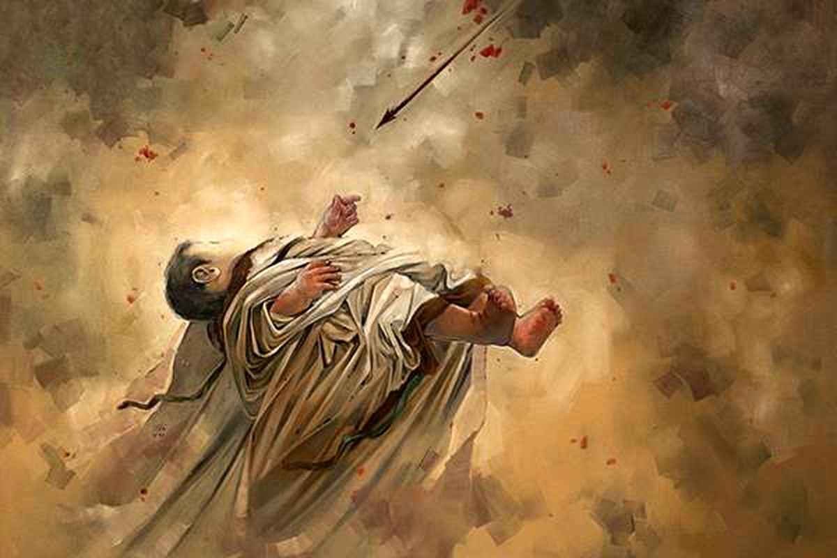 تداعی عاشورا با حال یک خردسال